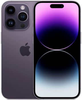 Apple iPhone 14 Pro, 256 ГБ, темно фиолетовый, eSIM