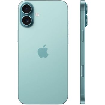 Apple iPhone 16 Plus, 128 ГБ, бирюзовый, eSIM