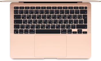 Apple MacBook Air (M1, 2020) 8 ГБ, 256 ГБ SSD, золотой
