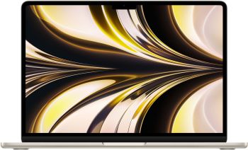 Apple MacBook Air 13" (M2, 8C CPU/10C GPU, 2022), 8 ГБ, 512 ГБ SSD, «сияющая звезда»