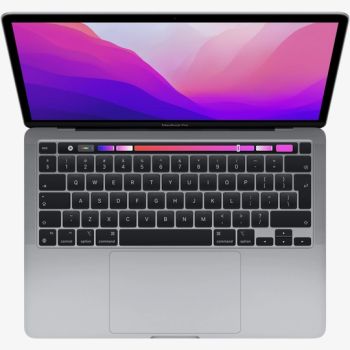 Apple MacBook Pro 13" (M2, 8C CPU/10C GPU, 2022), 8 ГБ, 256 ГБ SSD, «серый космос»