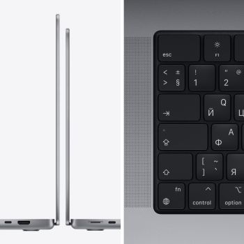 Apple MacBook Pro 14" (M1 Pro 10C CPU, 16C GPU, 2021) 16 ГБ, 1 ТБ SSD, «серый космос»