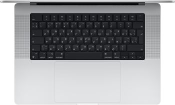 Apple MacBook Pro 16" (M1 Max 10C CPU, 32C GPU, 2021) 32 ГБ, 1 ТБ SSD, серебристый