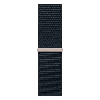 Apple Watch Series 9, 41 мм, корпус из алюминия цвета «тёмная ночь», нейлоновый ремешок цвета «тёмная ночь»