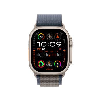 Apple Watch Ultra 2 GPS + Cellular, 49 мм, корпус из титана, ремешок Alpine синего цвета, размер S/M