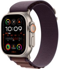 Apple Watch Ultra 2 GPS + Cellular, 49 мм, корпус из титана, ремешок Alpine цвета индиго, размер M/L