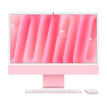 Apple iMac (M4, 10C CPU/10C GPU, 2024), 16 ГБ, 2 TB SSD, Pink (Розовый)