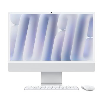 Apple iMac (M4, 10C CPU/10C GPU, 2024), 24 ГБ, 2 TB SSD, Silver (Серебристый)
