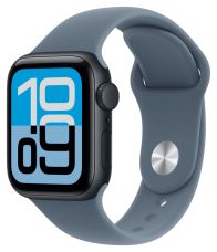 Apple Watch SE 3 40 mm, Midnight Aluminum Anchor blue Sport Band (M/L)