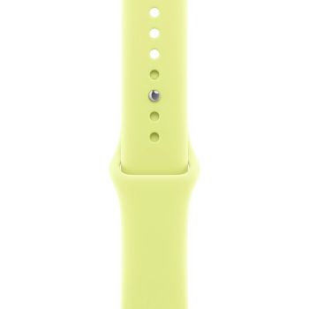 Apple Watch Series 11, 42 mm, Space Gray Aluminum Neon Yellow Sport Band (M/L)