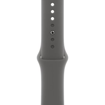 Apple Watch Series 11, 42 mm, Rose Gold Aluminum Stone Gray Sport Band (M/L)