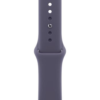Apple Watch Series 11, 42 mm, Silver Aluminum Purple Fog Sport Band (M/L)