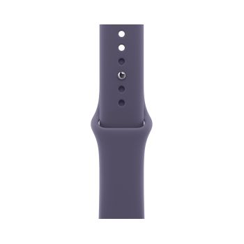 Apple Watch Series 11, 42 mm, Gold Titanium GPS+Cellular, Purple Fog Sport Band (S/M)