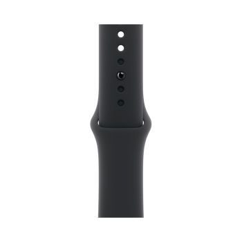 Apple Watch Series 11, 42 mm, Nalural Titanium GPS+Cellular, Black Sport Band (M/L)