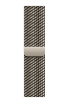 Apple Watch Series 11, 42 mm, Gold Titanium GPS+Cellular, Natural Milanese Loop