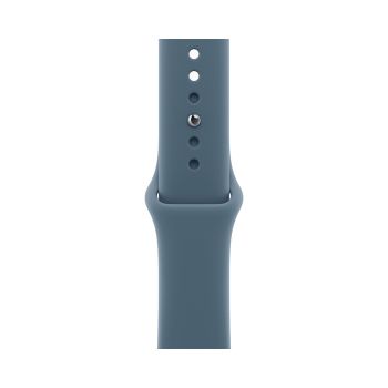 Apple Watch Series 11, 42 mm, Slate Titanium GPS+Cellular, Anchor blue Sport Band (M/L)