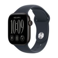 Apple Watch Series 12, 42 mm, Black Aluminum GPS+Cellular Navy Blue Sport Band M/L