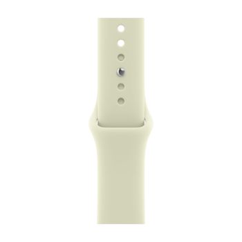 Apple Watch Series 12, 42 mm, Light Gold Aluminum Pale Succulent Sport Band S/M