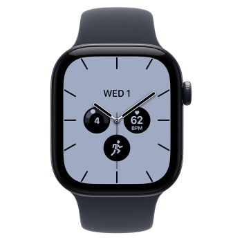 Apple Watch Series 12, 42 mm, Night Blue Ceramic GPS+Cellular Navy Blue Sport Band S/M