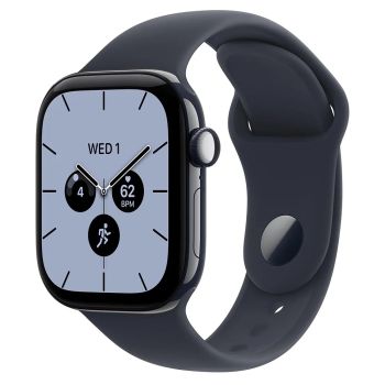 Apple Watch Series 12, 42 mm, Night Blue Ceramic GPS+Cellular Navy Blue Sport Band S/M