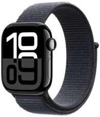 Умные часы Apple Watch Series 10 42 мм, Aluminium Case GPS+Cellular, Sport Loop, Jet Black