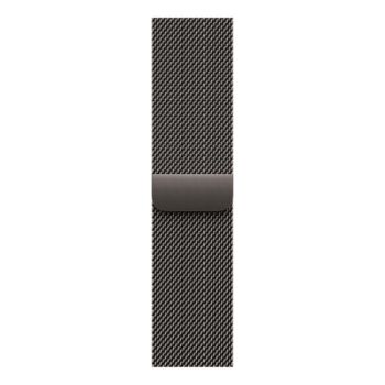 Умные часы Apple Watch Series 10 46 мм, S/M (140–190 мм), Titanium Case GPS+Cellular, Milanese Loop, Slate (серый/темный)