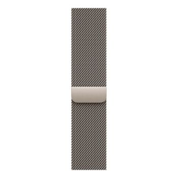 Умные часы Apple Watch Series 10 46 мм, S/M (140–190 мм), Titanium Case GPS+Cellular, Milanese Loop, Natural (натуральный)
