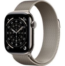  Умные часы Apple Watch Series 10 42 мм, Titanium Case GPS+Cellular, Milanese Loop, Natural (натуральный)