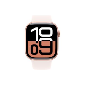 Умные часы Apple Watch Series 10 42 мм, M/L 140-245 мм, Titanium Case GPS+Cellular, Rose Gold