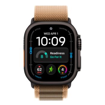 Apple Watch Ultra 4, 49 мм, Black Titanium Desert Alpine Loop M/L