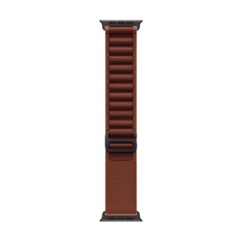 Apple Watch Ultra 4, 49 мм, Black Titanium Burgundy Alpine Loop M/L