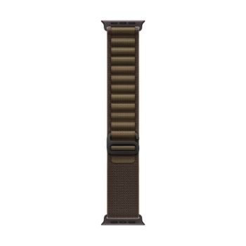 Apple Watch Ultra 4, 49 мм, Black Titanium Dark Olive Alpine Loop M/L