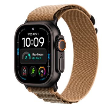 Apple Watch Ultra 4, 49 мм, Black Titanium Desert Alpine Loop M/L