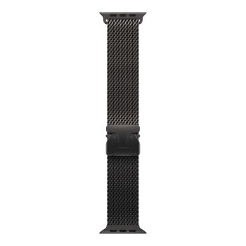 Apple Watch Ultra 4, 49 мм, Black Titanium Black Milanese Loop L