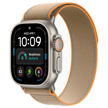 Apple Watch Ultra 4, 49 мм, Natural Titanium Sand Trail Loop M/L