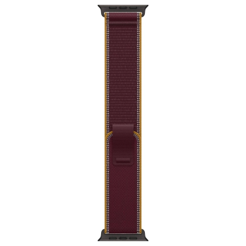 Apple Watch Ultra 4, 49 мм, Black Titanium Burgundy Trail Loop M/L