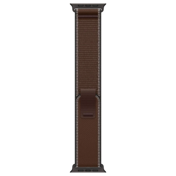 Apple Watch Ultra 4, 49 мм, Natural Titanium Dark Umber Trail Loop M/L