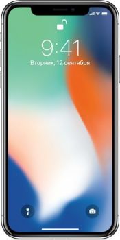 Apple iPhone X 256 ГБ Серебристый USA